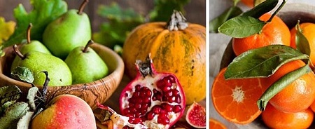 میوه های پاییزی , مراقبت از پوست