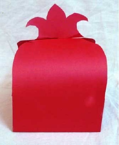 کاردستی با کاغذ شکل انار