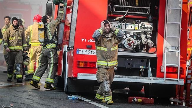تصاویر آتش نشان های قهرمان حادثه پلاسکو