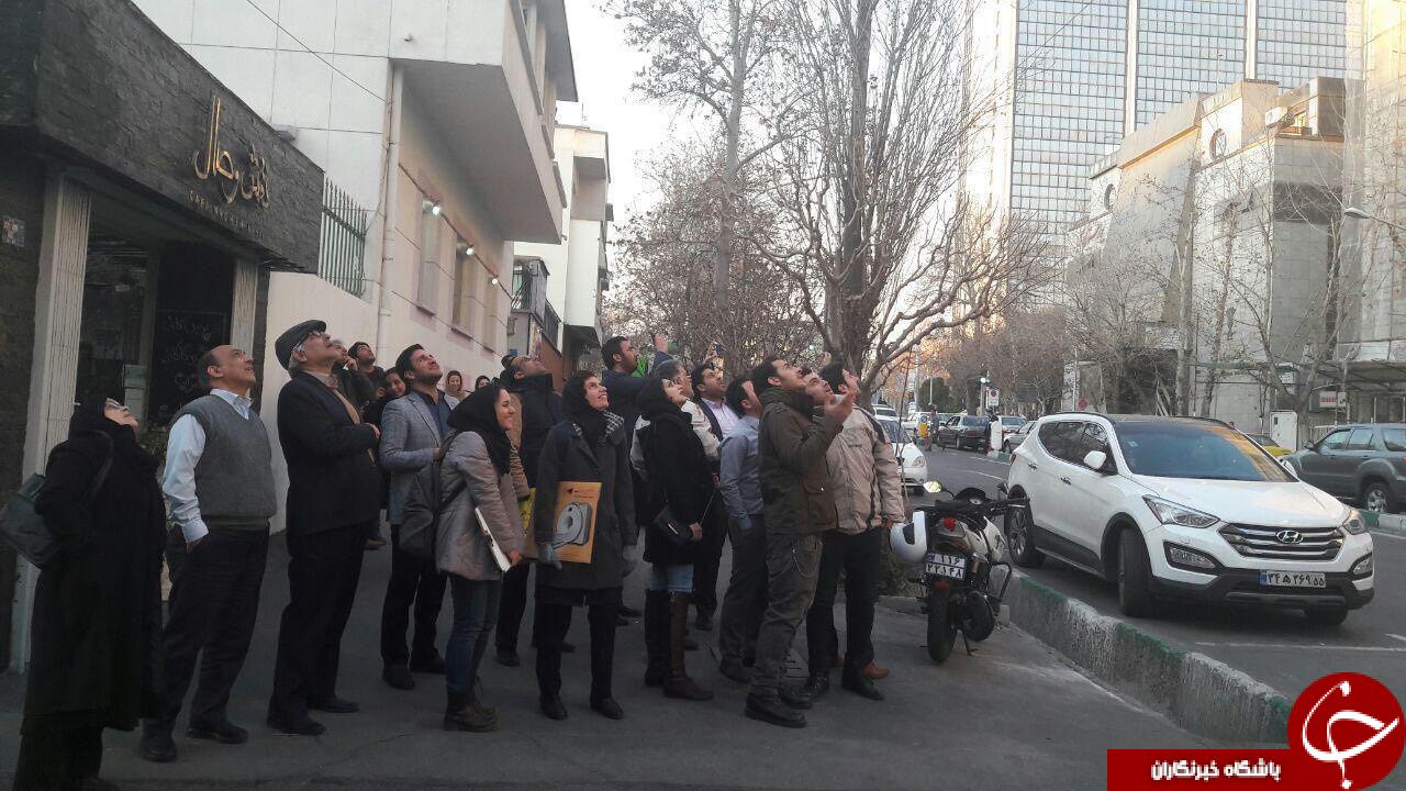 شلیک پدافند هوایی به شی ناشناس در آسمان تهران
