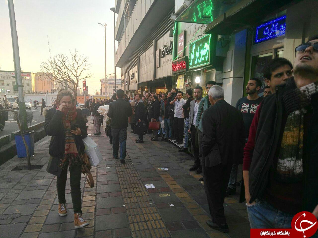 شلیک پدافند هوایی به شی ناشناس در آسمان تهران