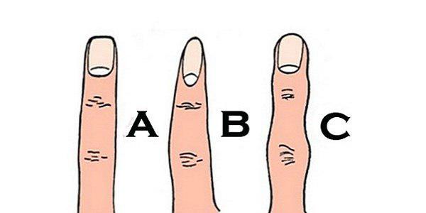 ویژگی های شخصیتی افراد از روی شکل انگشتان دست