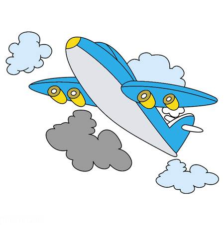 نقاشی هواپیما برای دهه فجر