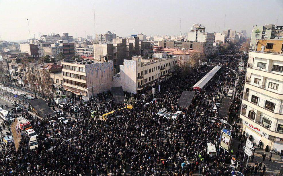 حضور بیش از 3 میلیون نفر در تشییع پیکر هاشمی رفسنجانی 