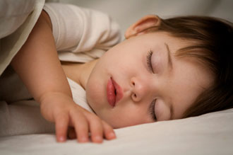 زمان مناسب خوابیدن کودکان