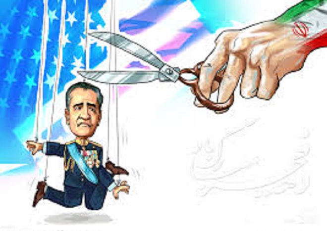 کاریکاتور جالب محمدرضا شاه 