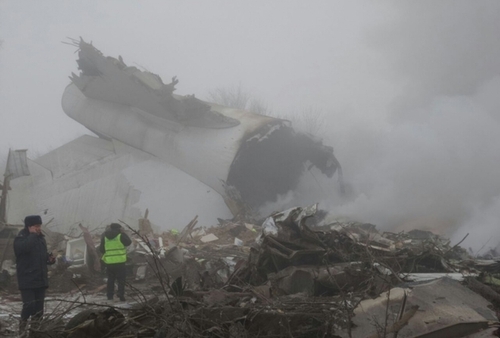 سقوط هواپیمای باربری ترکیه در قرقیزستان