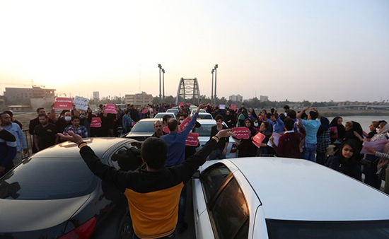 راهپیمایی مردم خوزستان در اعتراض به بی توجهی مسئولین + تصاویر