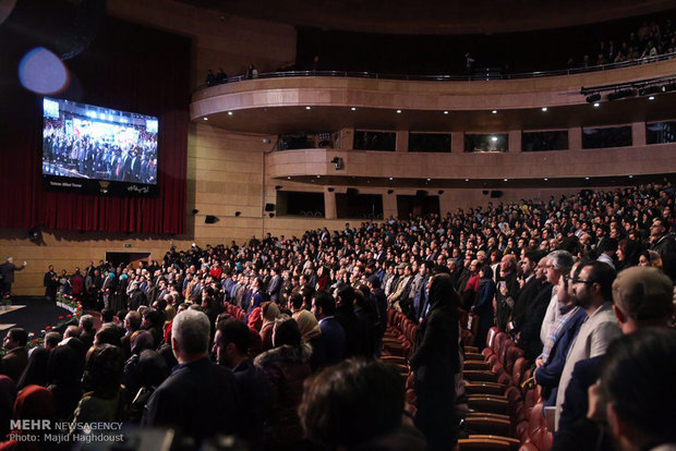 تصاویر مراسم اختتامیه سی و پنجمین جشنواره فیلم فجر