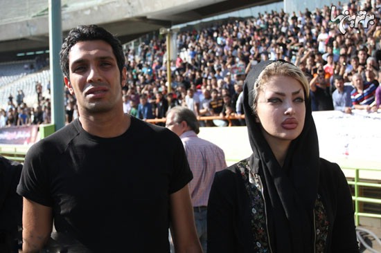 عکسهای دونفره سپهر حیدری و همسرش
