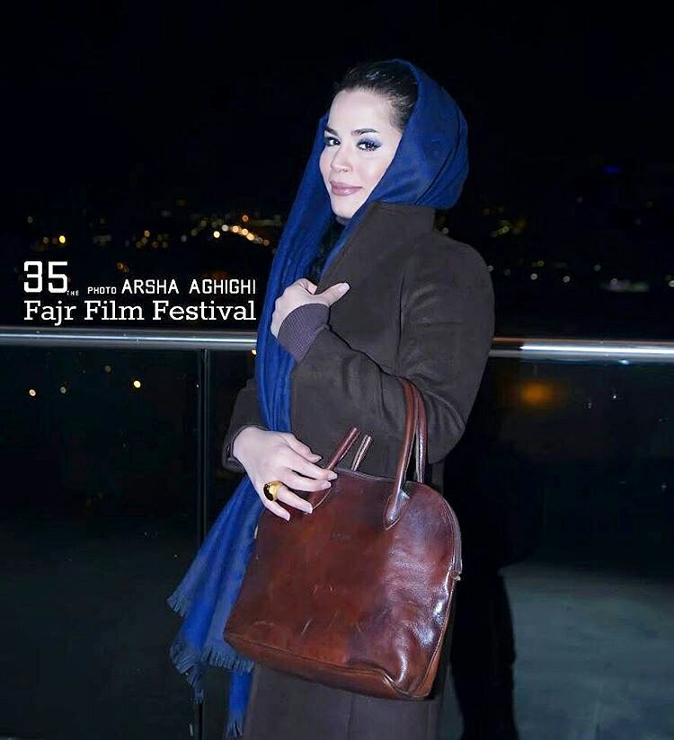 عکس جدید ملیکا شریفی نیا در جشنواره فیلم فجر 