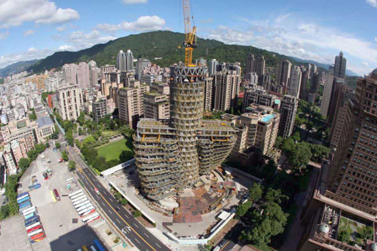 برج های دوقلو تایپه در تایوان