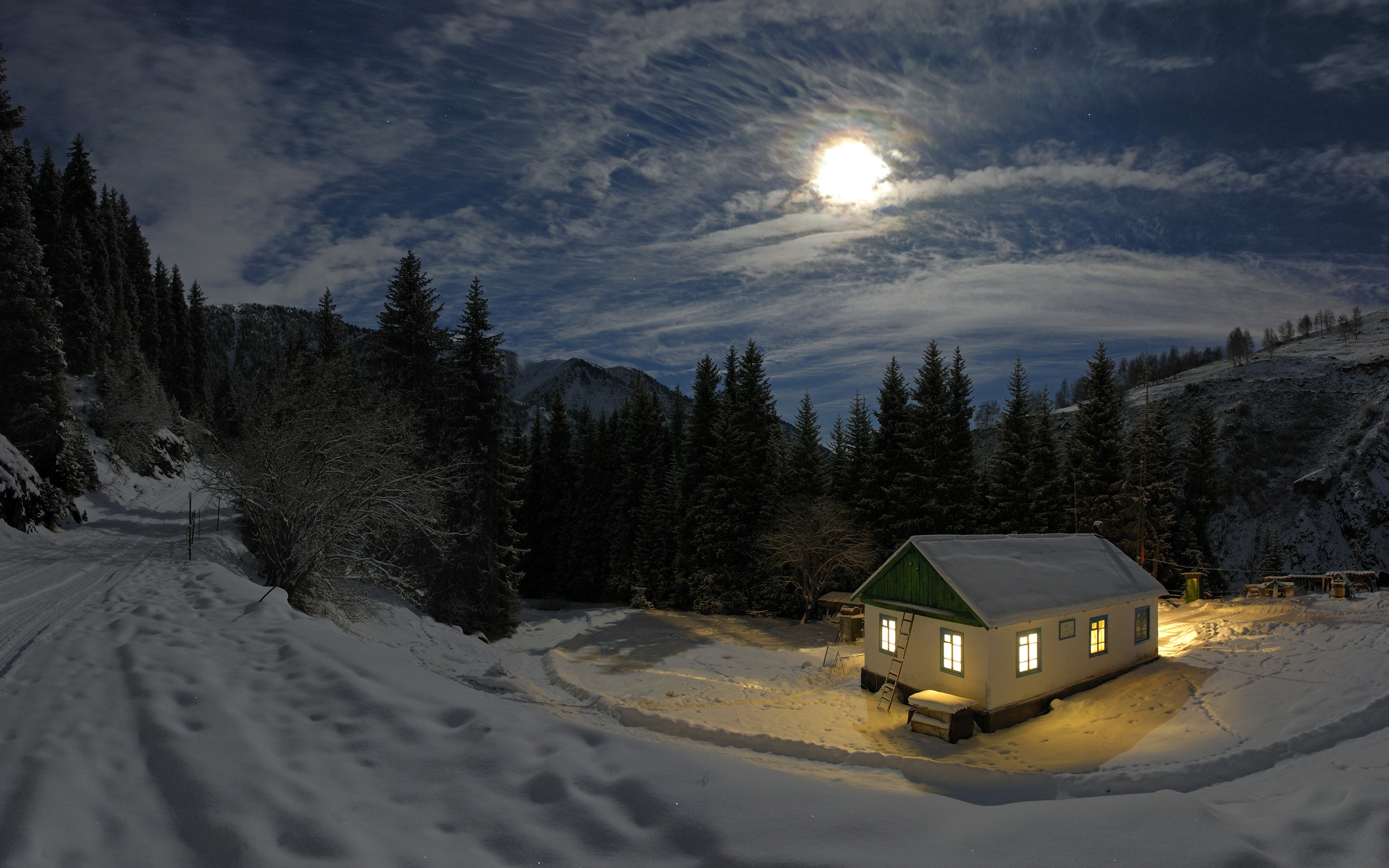 تصاویر پس زمینه HD زیبا و دیدنی از زمستان