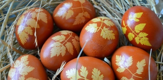 تخم مرغ رنگی سفره هفت سین 