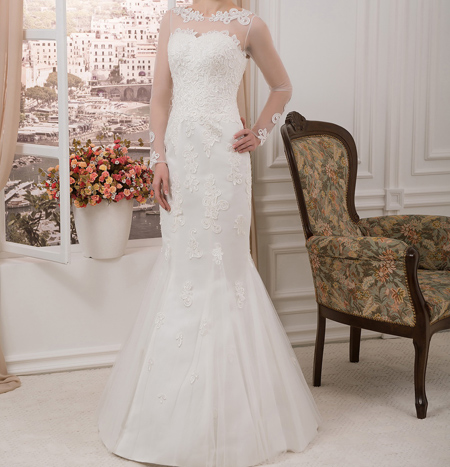 لباس عروس دانتل زیبا