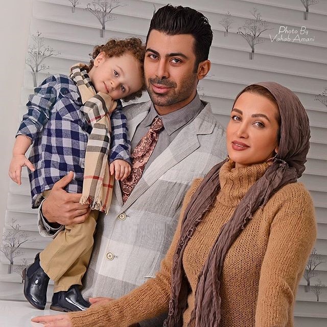عکس های روناک یونسی، همسرش و فرزندشان
