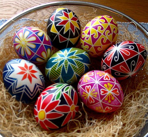 تزئین تخم مرغ برای سفره هفت سین عید