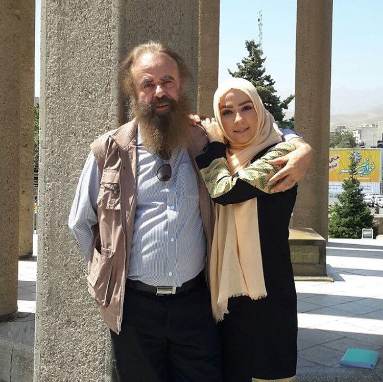 سارا صوفیانی و همسرش امیرحسین شریفی