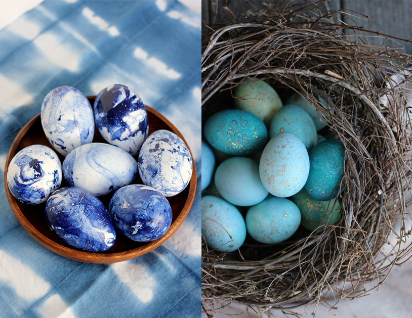 روش های ساده رنگ کردن تخم مرغ عید