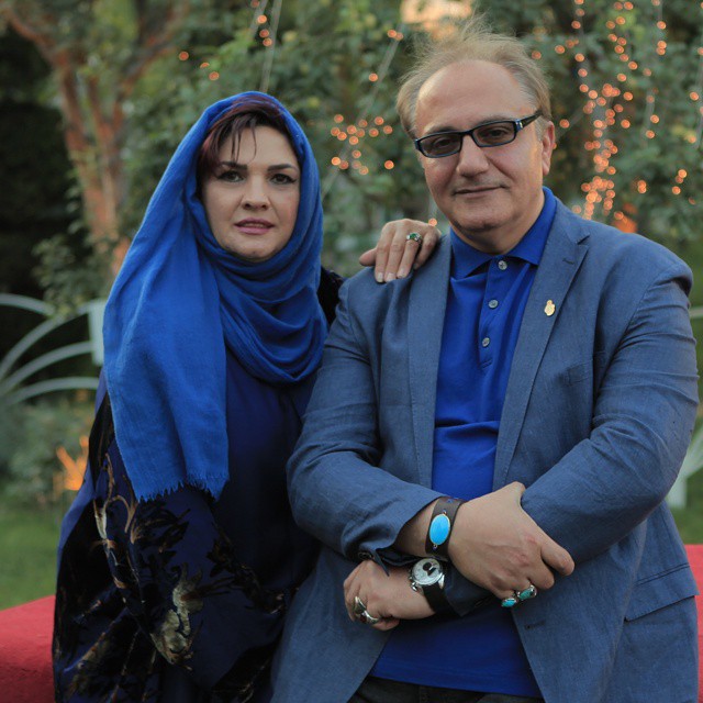 علی معلم و همسرش , عکس همسر علی معلم