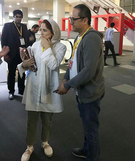 رامبد جوان و همسرش در جشنواره جهانی فجر