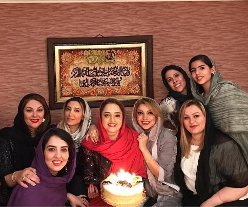 جشن تولد نرگس محمدی