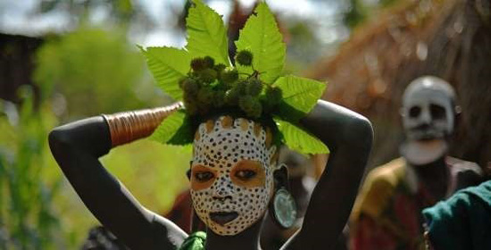 چهره عجیب اعضای قبایل مختلف آفریقایی + عکس