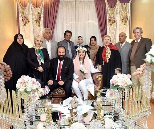 ازدواج نرگس محمدی با علی اوجی + عکس عروسی نرگس محمدی