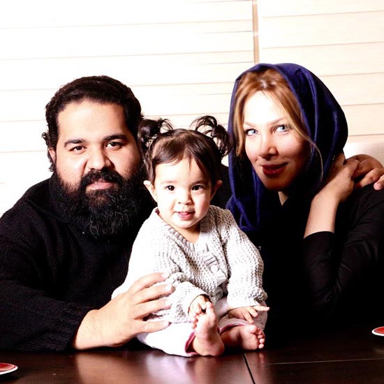 ماجرای عجیب ازدواج رضا صادقی با همسرش+عکس