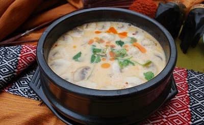 سوپ قارچ با سبزیجات