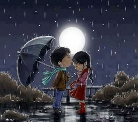 عکس پروفایل عاشقانه روز بارانی