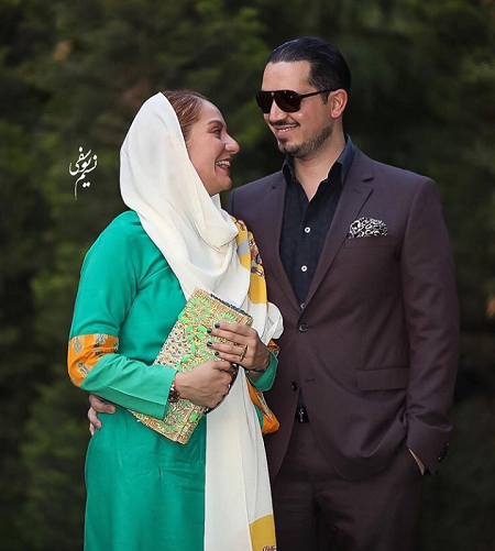 مهناز افشار و همسرش محمدیاسین رامین
