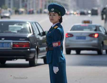 دختران ترافیک کره شمالی