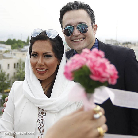 عکس جدید کیوان محمود نژاد و همسرش