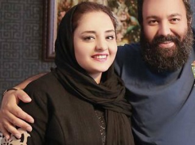 عکس جدید نرگس محمدی و همسرش علی اوجی 
