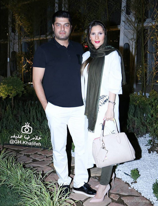عکس جدید سام درخشانی و همسرش