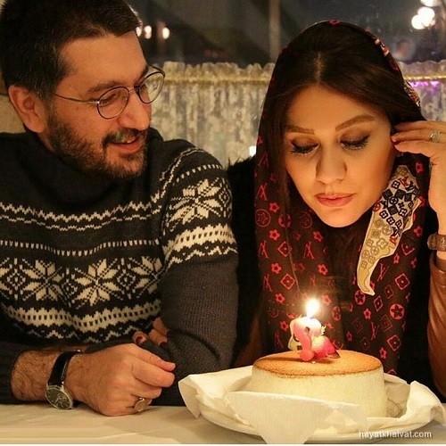 جشن تولد همسر دوم امیرحسین مدرس