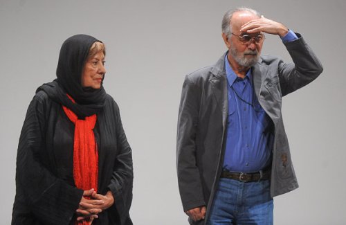 عکس پرویز پورحسینی و همسرش