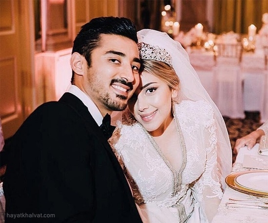 مراسم ازدواج رضا قوچان نژاد و همسرش در هلند