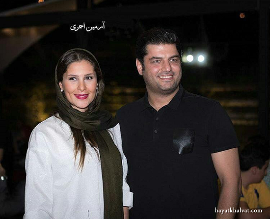 عکس جدید سام درخشانی و همسرش عسل امیر پور