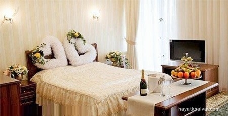 تزیین اتاق خواب عروس رومانتیک