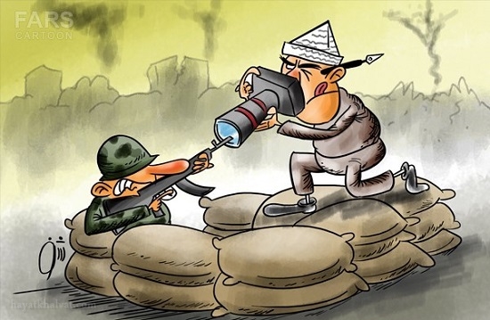 کاریکاتور درباره روز خبرنگار 