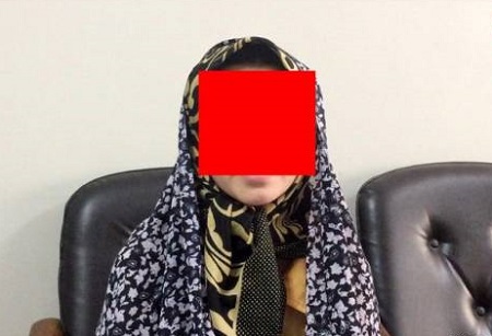عکس زن ایرانی قاتل شوهر داعشی