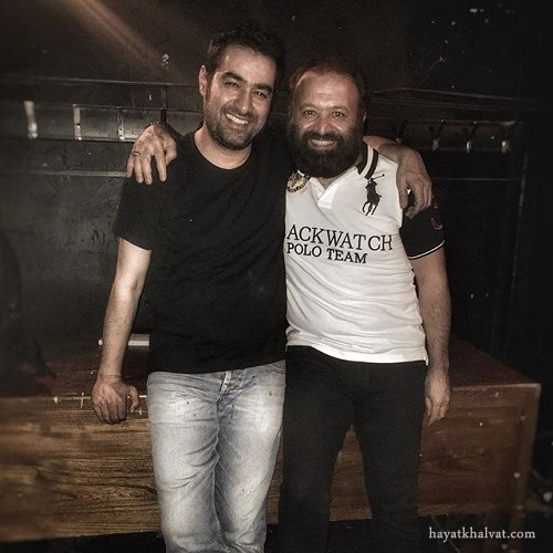 سیدعلی صالحی در کنار شهاب حسینی پس از نمایش اعتراف