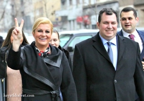  عکس همسر کالیندا کیتاروویچ رئیس جمهور کرواسی