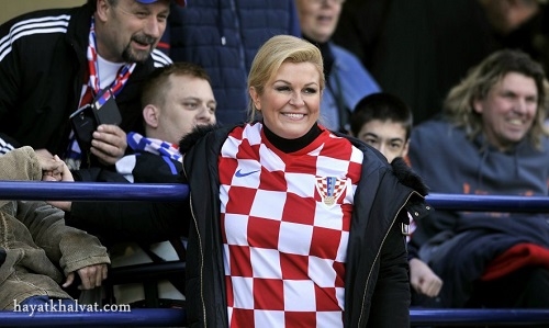 جنجال عکس های لخت "کالیندا کیتاروویچ" رئیس جمهور کرواسی!