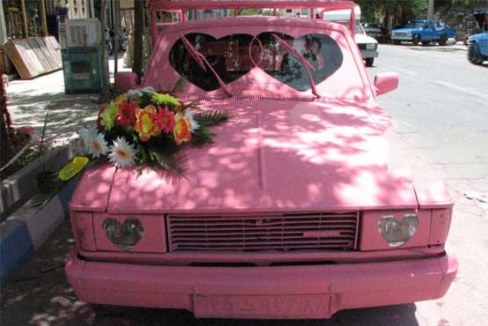 ماشین عروس ایرانی , ماشین عروس وانت