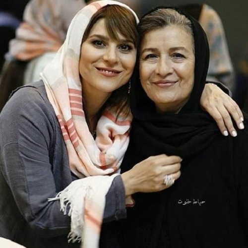 سحر دولتشاهی و مادرش