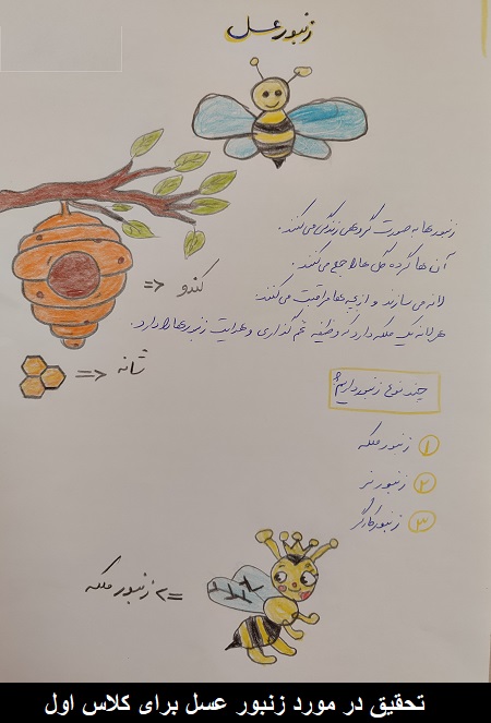 نمونه تحقیق در مورد زنبور عسل کلاس اول نمونه تحقیق در مورد زنبور عسل کلاس اول