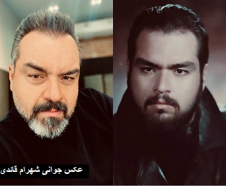 عکس جوانی شهرام قائدی بازیگر سریال بدل | حیاط خلوت
